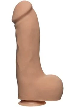 33 X 8 Cm Doc Johnson THE D Master D Dildo Mit Hoden Ultraskyn Flesh