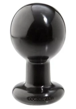 12 X 7 Cm Doc Johnson Round Butt Plug Large Black