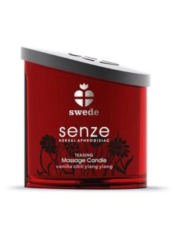 Massagekerze: Senze Teasing, Vanilla-Chilli-Ylang Ylang (150ml)