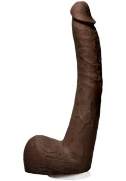 Doc Johnson 25,9 X 3,8 - 4,2 Cm Isiah Maxwell - Signature Cocks - VAC-U-LOCK Suction Cup Brown