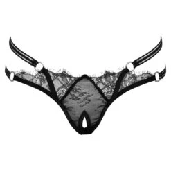 Cottelli Collection Crotchless String Mit Doppelbund Und Strass S/M - M/L 12 Cottelli Collection Crotchless String Mit Doppelbund Und Strass S/M - M/L -Sexspielzeugladen crotchless string mit doppelbund und strass s m m l6