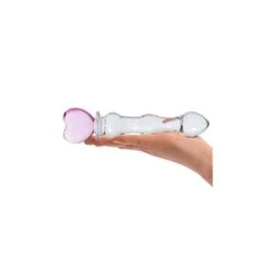 Glas Sweetheart Glass Dildo -Sexspielzeugladen glas sweetheart glass dildo5