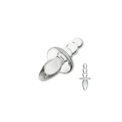 Glas - Titus Beaded Glass Butt Plug