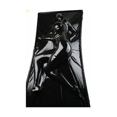 Latex Vacuum-Bett - Vakuumbett Mit Rahmen - SCHWARZ 1 Latex Vacuum-Bett - Vakuumbett Mit Rahmen - SCHWARZ