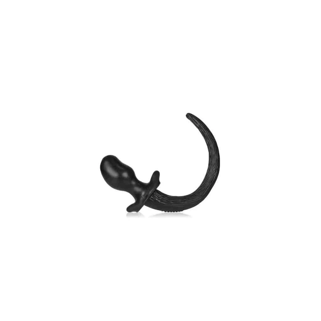 Oxballs - Pug Puppy Tail Black S 4,45 Cm 1 Oxballs - Pug Puppy Tail Black S 4,45 Cm
