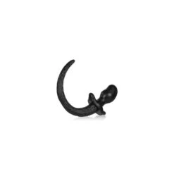 Oxballs - Pug Puppy Tail Black S 4,45 Cm 6 Oxballs - Pug Puppy Tail Black S 4,45 Cm -Sexspielzeugladen oxballs pug puppy tail black s 445 cm3