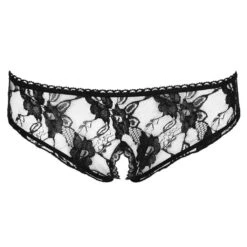 Cottelli Collection Slip Ouvert Schwarz S - XL -Sexspielzeugladen slip ouvert schwarz s xl4